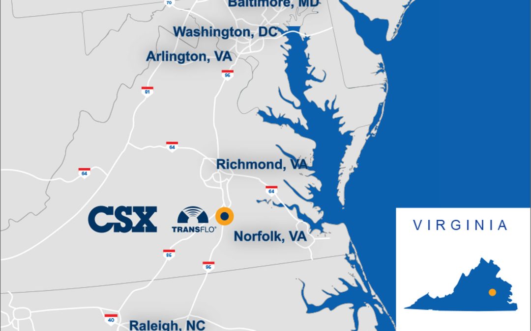 New CSX TRANSFLO Petersburg Terminal Opening Early 2026